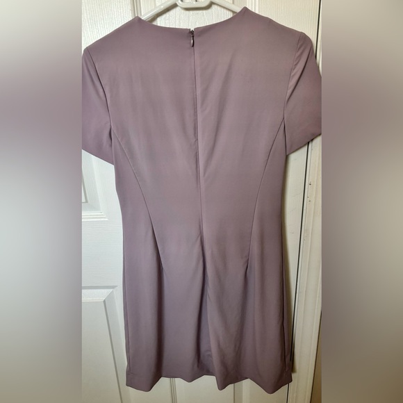Theory Shift Dress Lilac 2 - Picture 2 of 3
